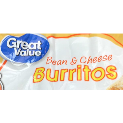 Burritos, Bean & Cheese