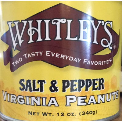 Virginia Peanuts, Salt & Pepper