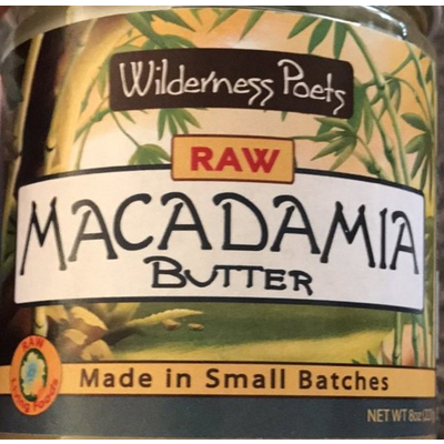 Macadamia Butter, Raw
