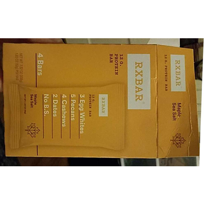 Protein Bar, Maple Sea Salt
