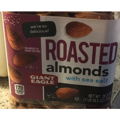 Roasted Almonds with Sea Salt