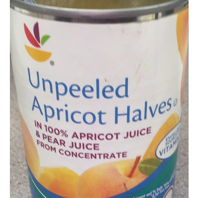 Apricot, Halves Unpeeled