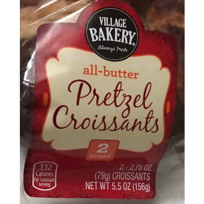 Pretzel Croissants, All-Butter