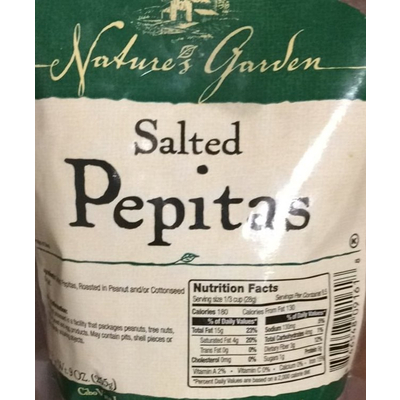 Pepitas, Salted