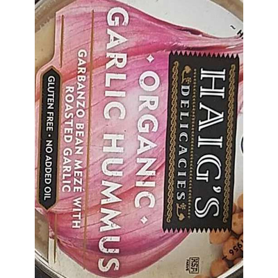 Organic Hummus, Garlic