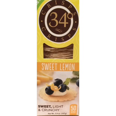 Sweet Lemon Crisps
