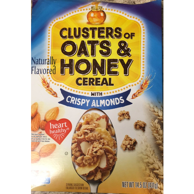 Cereal, Clusters of Oats & Honey with Crispy Almonds