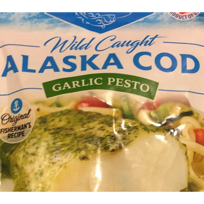 Alaska Cod, Garlic Pesto