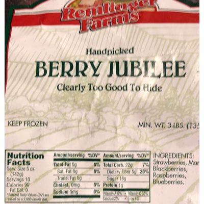 Berry Jubilee