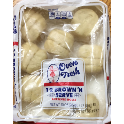 Enriched Rolls