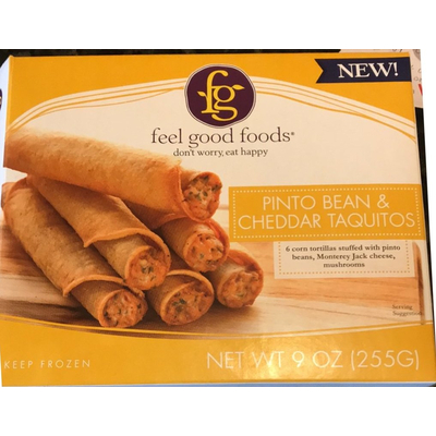 Pinto Bean & Cheddar Taquitos
