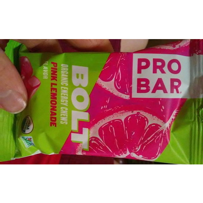 Bolt Energy Chews, Pink Lemonade