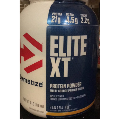 Elite XT Protein Powder, Banana Nut