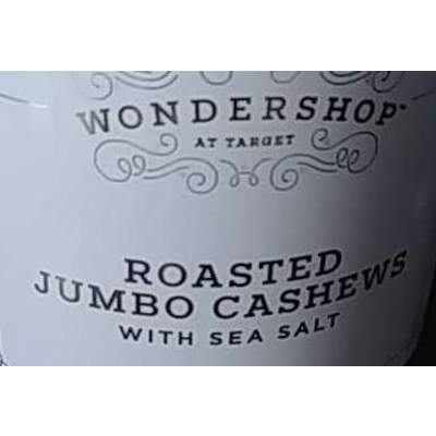 Jumbo Cashews, Roasted with Sea Salt