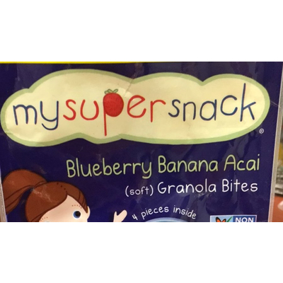 Granola Bites, Blueberry Banana Acai