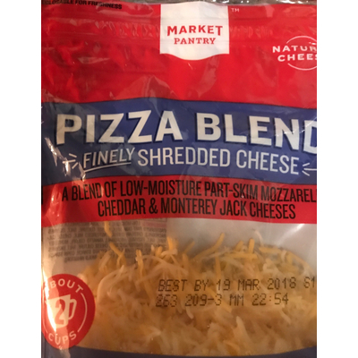 Shredded Cheese, Pizza Blend