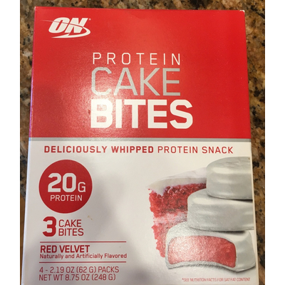 Protein Cake Bites, Red Velvet