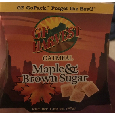 Oatmeal, Maple & Brown Sugar