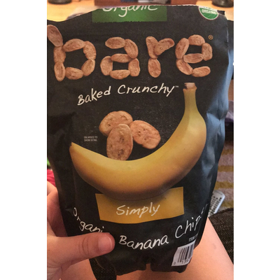 Organic Banana Chips, Simply