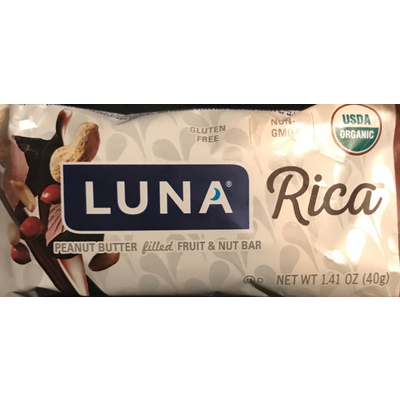 Peanut Butter Filled Fruit & Nut Bar