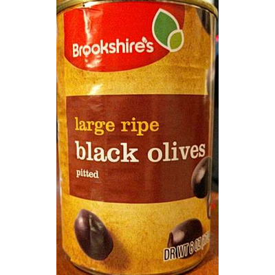 Black Olives, Pitted