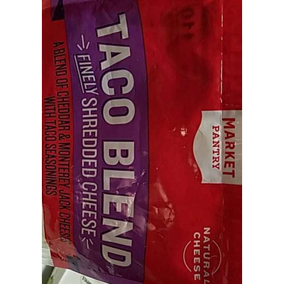 Shredded Cheese, Taco Blend
