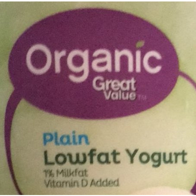 Organic Lowfat Yogurt, Plain