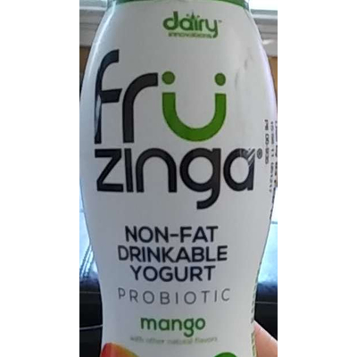 Non-Fat Drinkable Yogurt, Mango
