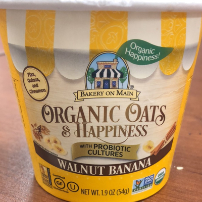 Organic Oats & Happiness, Walnut Banana
