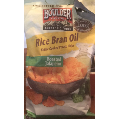 Kettle Cooked Potato Chips, Roasted Jalapeno