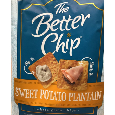 Whole Grain Chips, Sweet Potato Plantain
