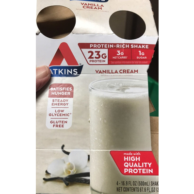 Protein-Rich Shake, Vanilla Cream