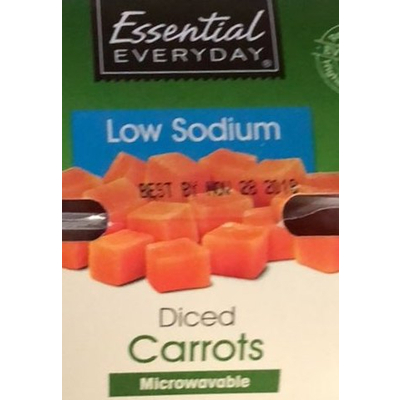 Diced Carrots, Low Sodium