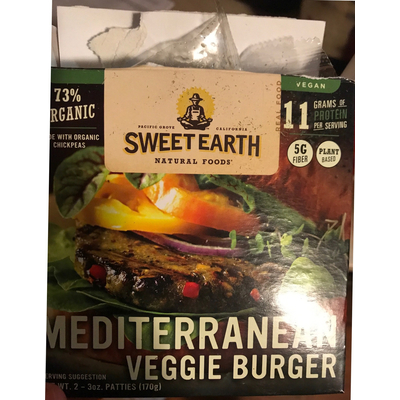 Mediterranean Veggie Burger