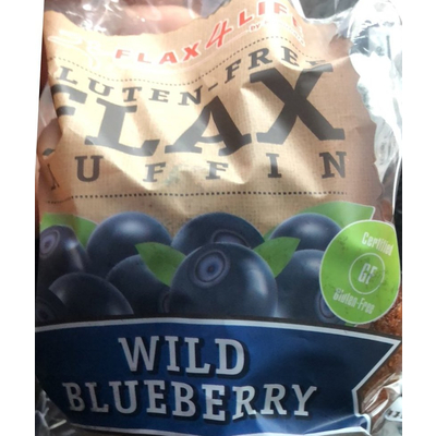 Gluten-Free Flax Muffin, Wild Blueberry