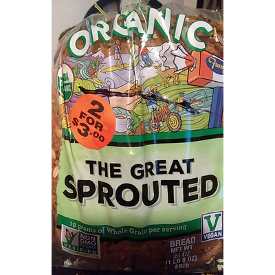 Organic Bread, The Great Sprouted