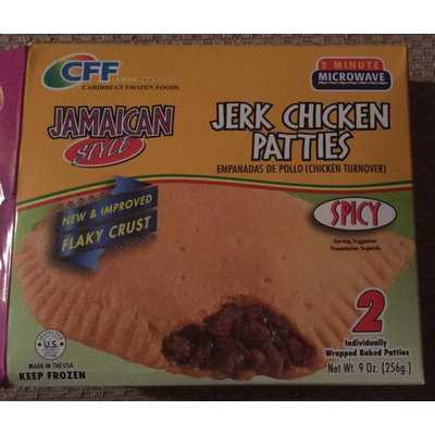 Jerk Chicken Patties, Spicy