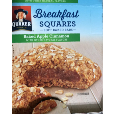 Breakfast Squares, Baked Apple Cinnamon