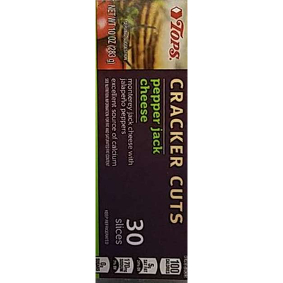 Pepper Jack Cheese, Cracker Cuts