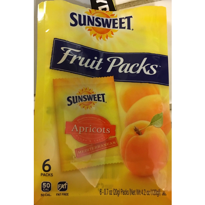 Fruit Packs, Mediterranean Apricots
