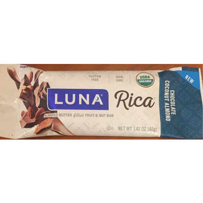 Fruit & Nut Bar, Chocolate Coconut Almond