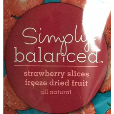 Freeze Dried Fruit, Strawberry Slices