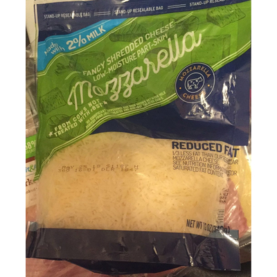 Mozzarella, Shredded