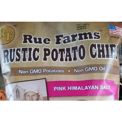 Rustic Potato Chips, Pink Himalayan Salt