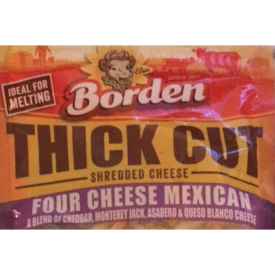 Four Cheese Mexican, Shredded