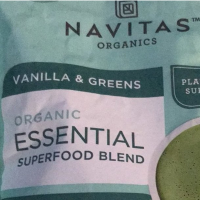 Organic Superfood Blend, Vanilla & Greens