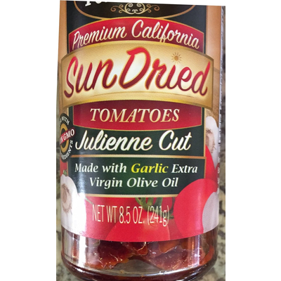 Sun Dried Tomatoes, Julienne Cut