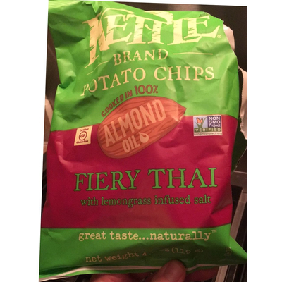 Kettle Cooked Potato Chips, Fiery Thai