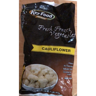 Fresh Frozen Vegetables, Cauliflower