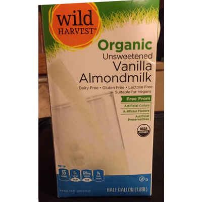Organic Vanilla Almondmilk, Unsweetened